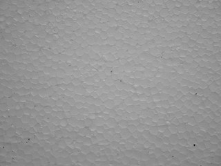 Obraz na płótnie Canvas Plastic foam sheet texture isolated white background