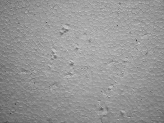 Plastic foam sheet texture isolated white background