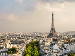 Fototapeta na wymiar Panorama of Paris