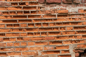 Muster Ziegelwand