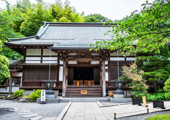 鎌倉　報国寺　本堂