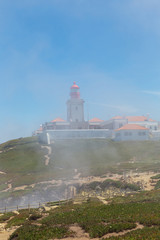 Cabo da Roca summer in the fog