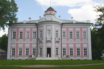 View of the museum-estate Bolshie Vyazemy  Moscow region Russia