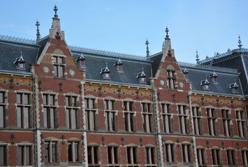 Amsterdam Centraal Station of May 8, 2015, Netherlands