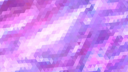 Geometric design. Colorful gradient mosaic background. Geometric triangle, mosaic, abstract background. Mosaic, color background. Mosaic texture. The effect of stained glass. EPS 10 Vector