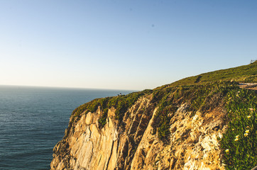 beautiful view to Cabo da Roca