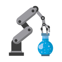artifical intelligence icons concept cartoon
