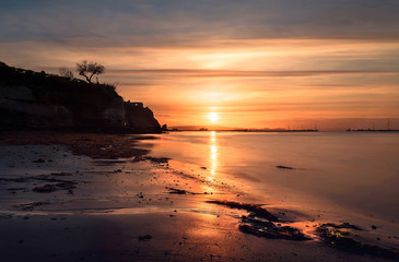 Castle Cove and Sandsfoot beach in Weymouth