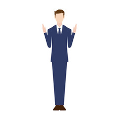 Fototapeta premium Business people. Vector illustration. Flat design.