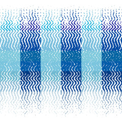 Abstract seamless striped pattern. The image is scattered into particles. - 271479105
