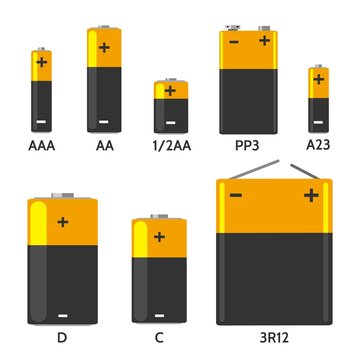 Batterys components set