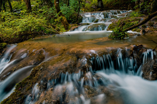  Waterfalls of Andoin, Alava, Basque Country