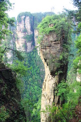 Fototapeta na wymiar Avatar Halliluja National Park in China
