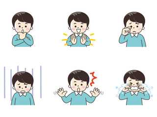 若い男性セット03