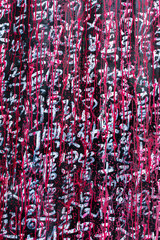 Texture inscriptions