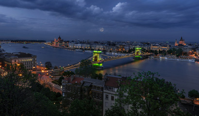 Obraz premium Panorama Budapest 