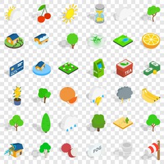 Needfull icons set. Isometric style of 36 needfull vector icons for web for any design