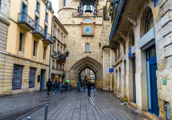 The Grosse Cloche in Bordeaux, France