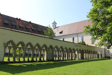 Alte Klostermauer in Kloster Kirchberg im Schwarzwald