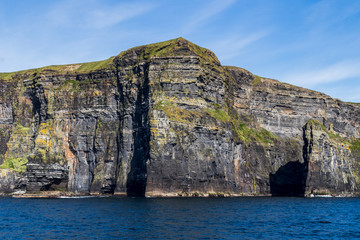 Front Shot of the Cliffs of Moher