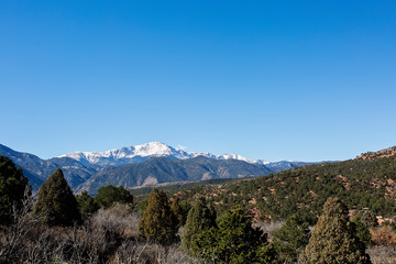 Scenic Mountain View Colorado
