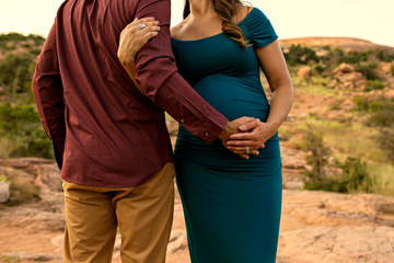 Maternity Belly Couple