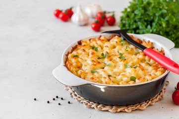 Pasta and Cheese Bake
