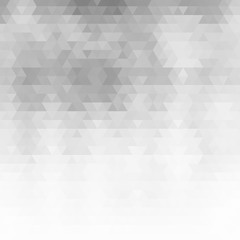  Design geometric shapes of gray triangles. Abstract background, brochure template