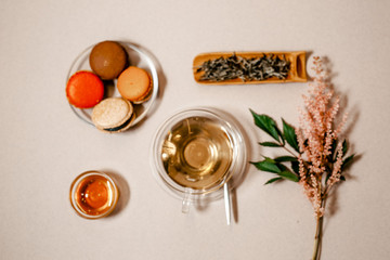 tea decoration detox table