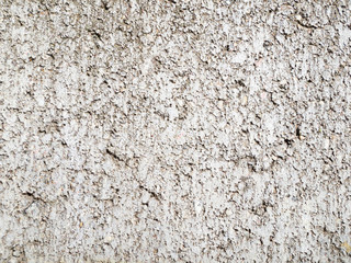 The surface texture of the concrete panels.