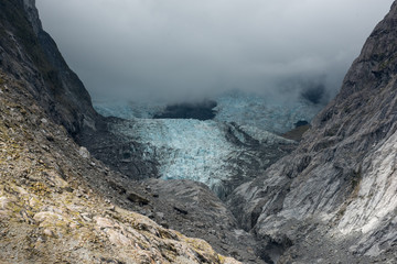 Franz Josef Glacier in the Mist