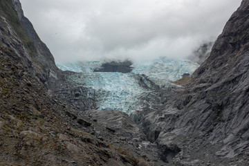 Franz Josef Glacier in the Mist