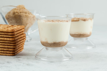 pastry - tasty dessert made with cookies