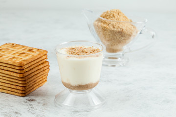 pastry - tasty dessert made with cookies