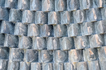 Background texture concrete cubes
