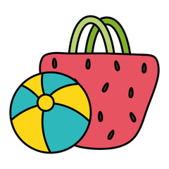 handbag female with balloon plastic toy