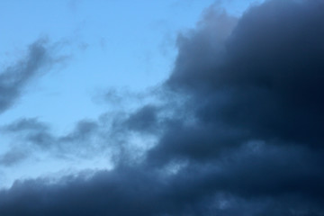 Naklejka na ściany i meble epic dark stormy cloudscape