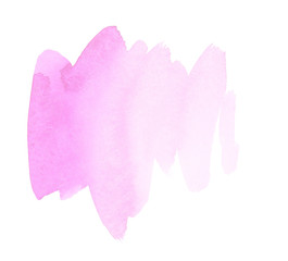 background pink watercolor brush stroke 