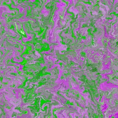 Fototapeta premium Hand painted marble texture for posters, cards, invitations, banners, wallpapers, websites. Acrylic paints. Creative artistic design. Didjital paint. Pink,ufo, green colours. Colorful marble texture.