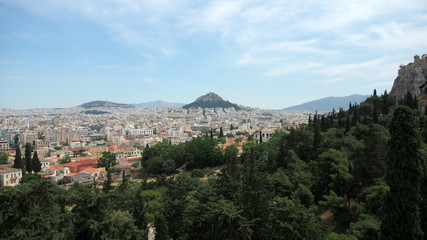 Obraz premium Blick auf Athen, Griechenland