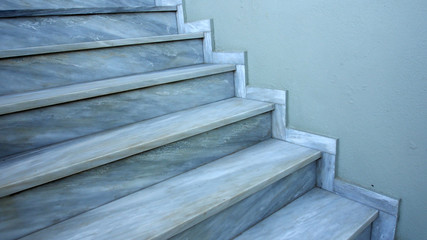 Treppe aus Marmor