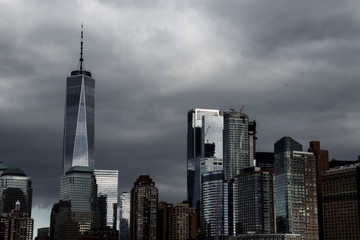 Fototapeta premium new york city skyline