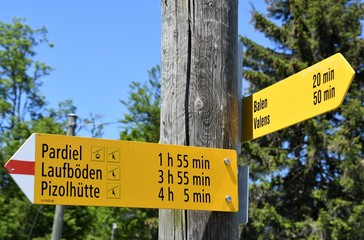 signalisation alpine