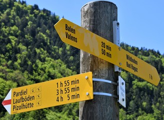 signalisation alpine