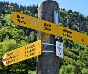 signalisation alpine