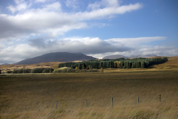 Obraz premium Scottish rural landscape. Lochaber area, Scotland, UK