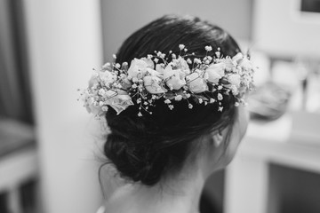 wedding day bridal makeup session