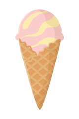 Summer and delicious ice cream design