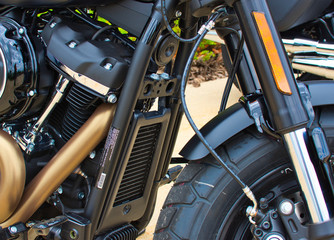Modern Motorcycle.