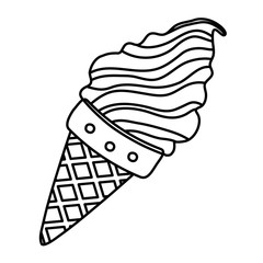 Summer and delicious ice cream design